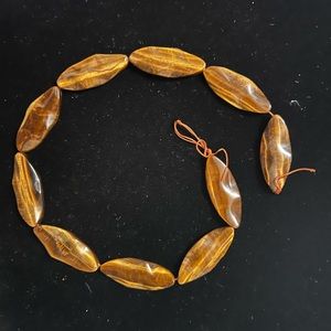 Handmade Golden Tiger’s Eye Craft Necklace
